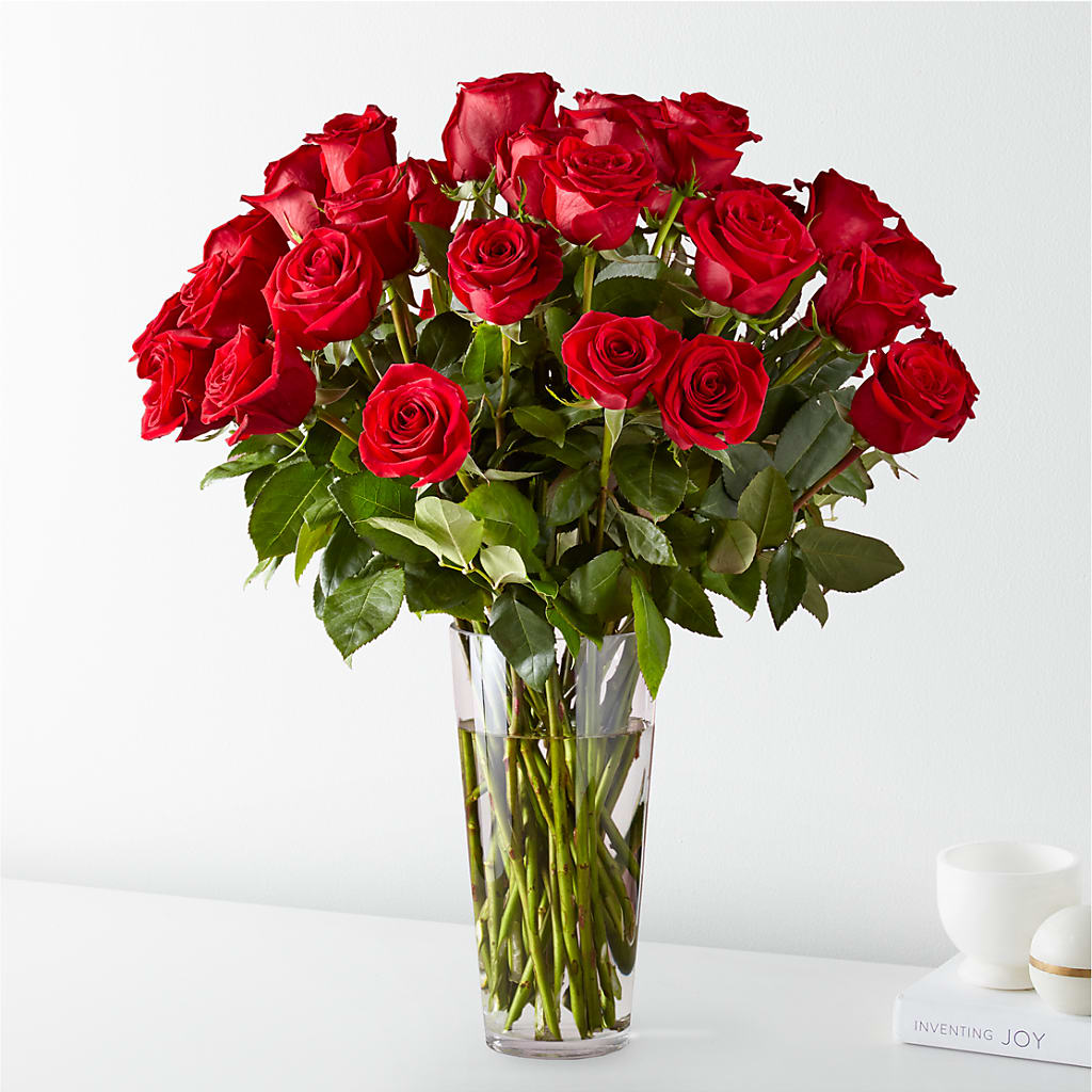 Long Stem Red Rose Bouquet – Emica Floral Designs, Saint James City FL