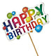 Happy Birthday Pick – Emica Floral Designs, Saint James City FL