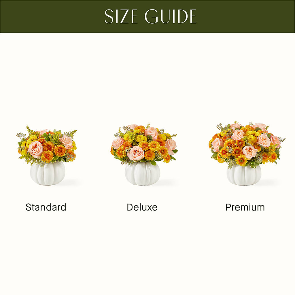 Peachy Pumpkin – Emica Floral Designs, Saint James City FL