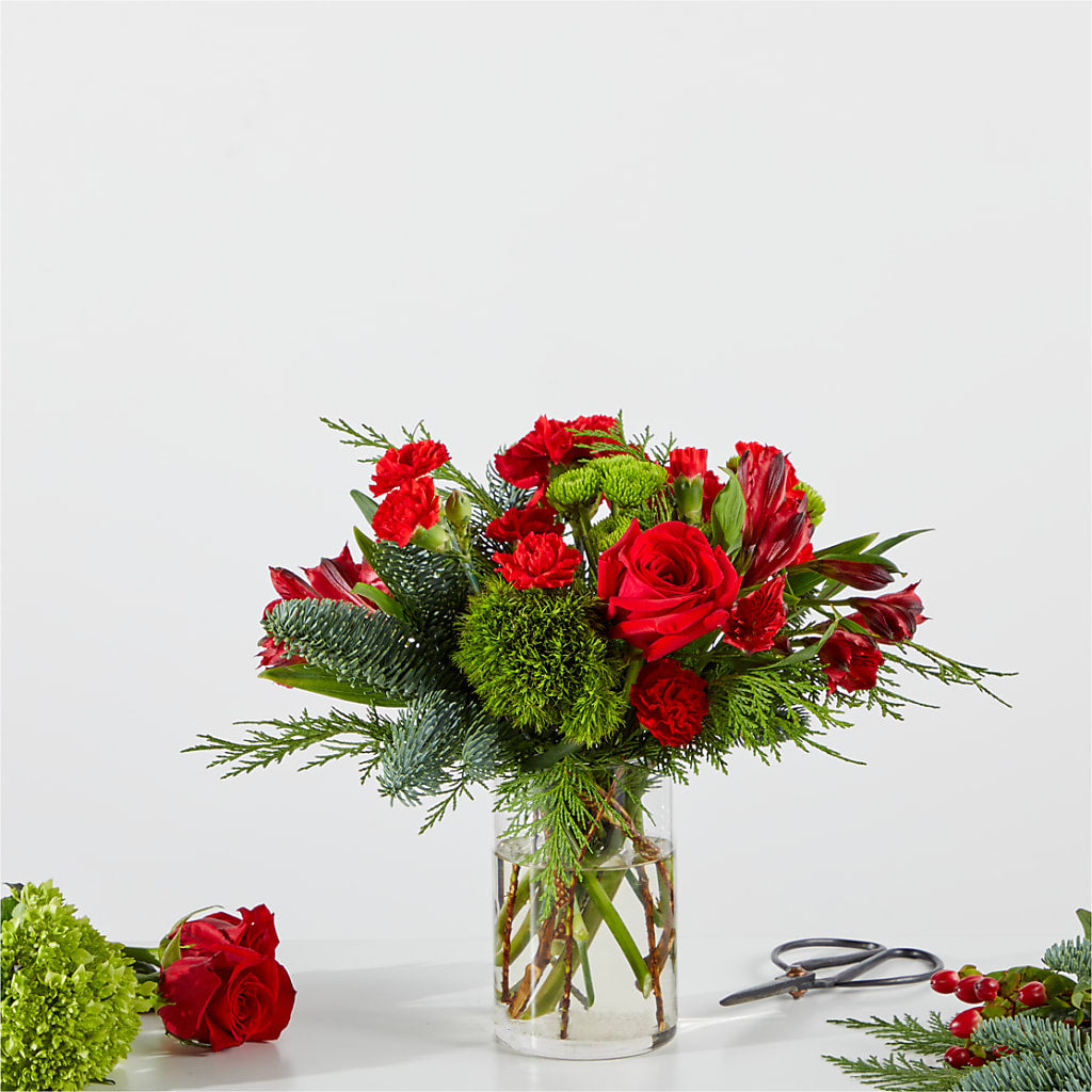 Merry Moment Bouquet – A Florist Original – Emica Floral Designs, Saint James City FL