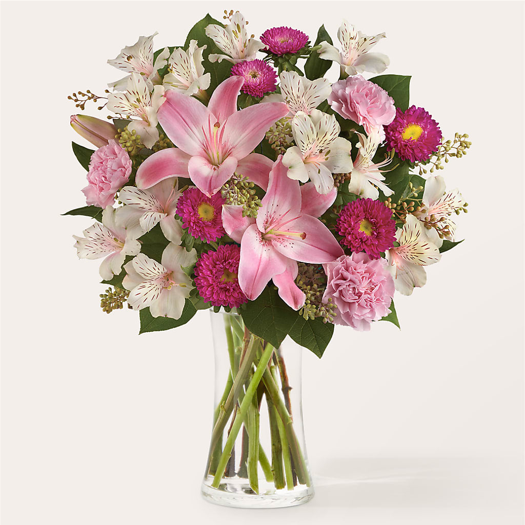 Feeling Fuchsia Bouquet – Emica Floral Designs, Saint James City FL
