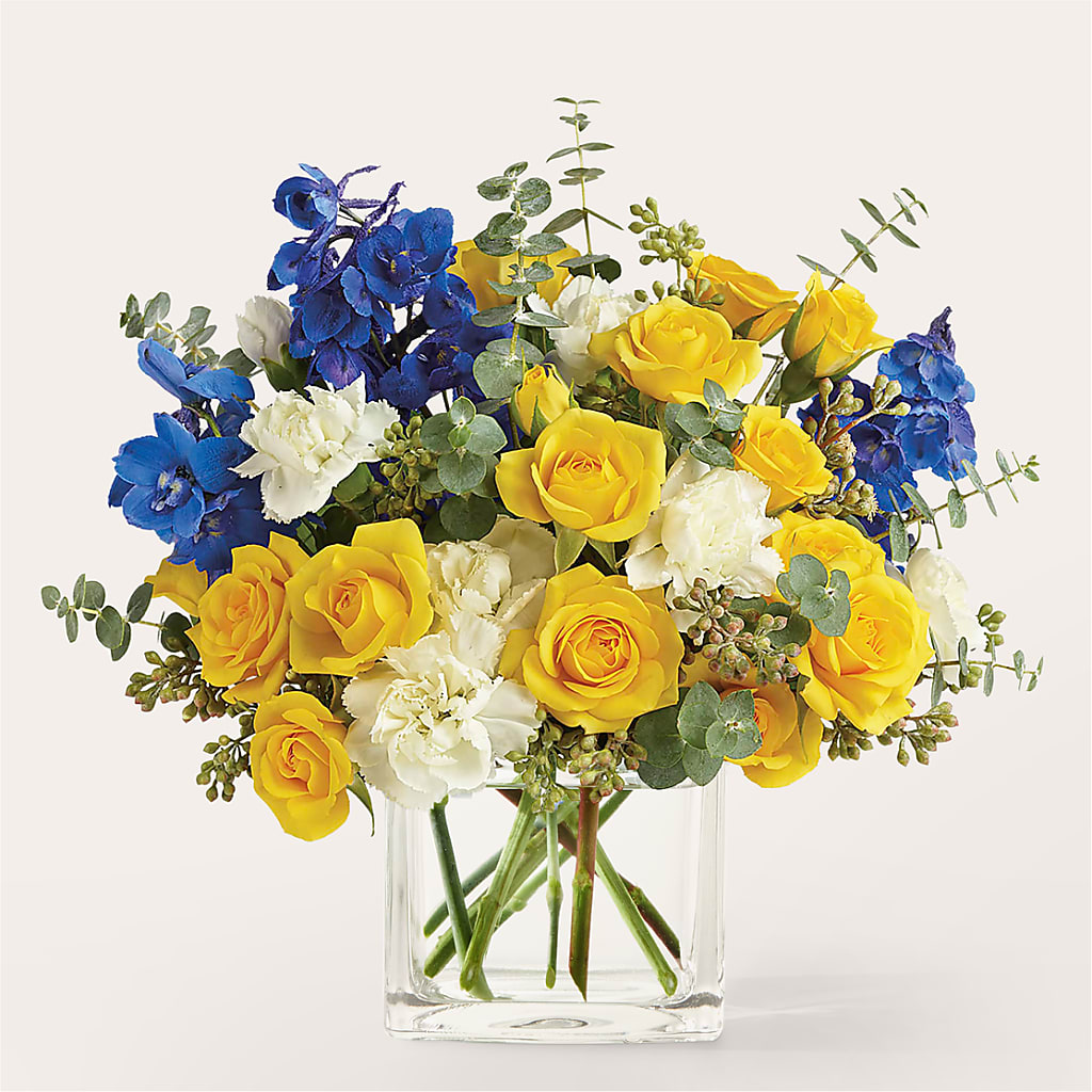 Sparkling Citrine Bouquet – Emica Floral Designs, Saint James City FL