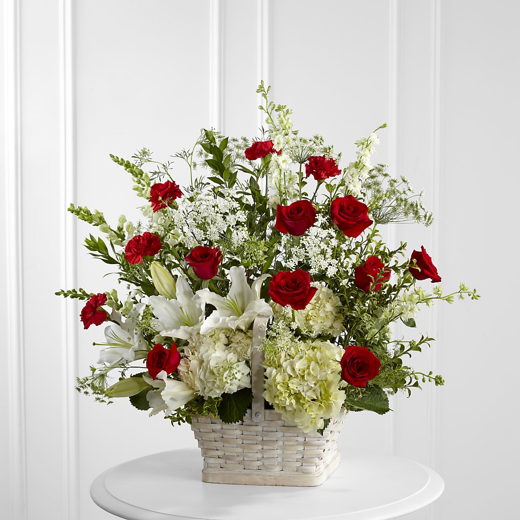 In Loving Memory Arrangement – Emica Floral Designs, Saint James City FL