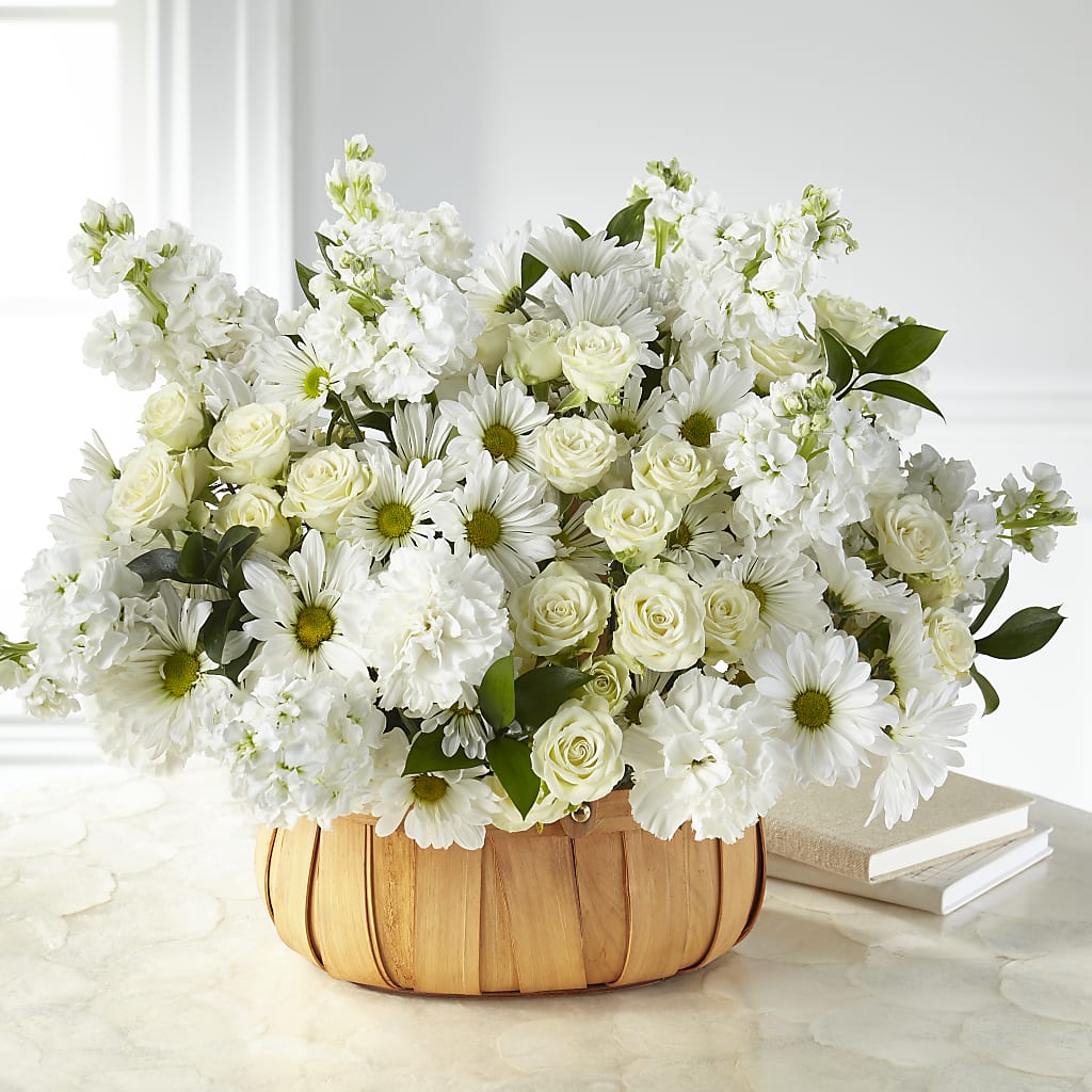 Graceful Garden Basket – Emica Floral Designs, Saint James City FL