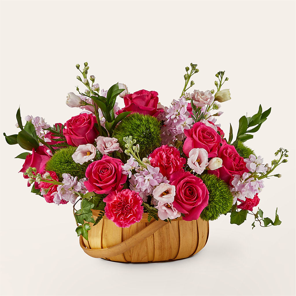Radiance in Bloom Basket – Emica Floral Designs, Saint James City FL