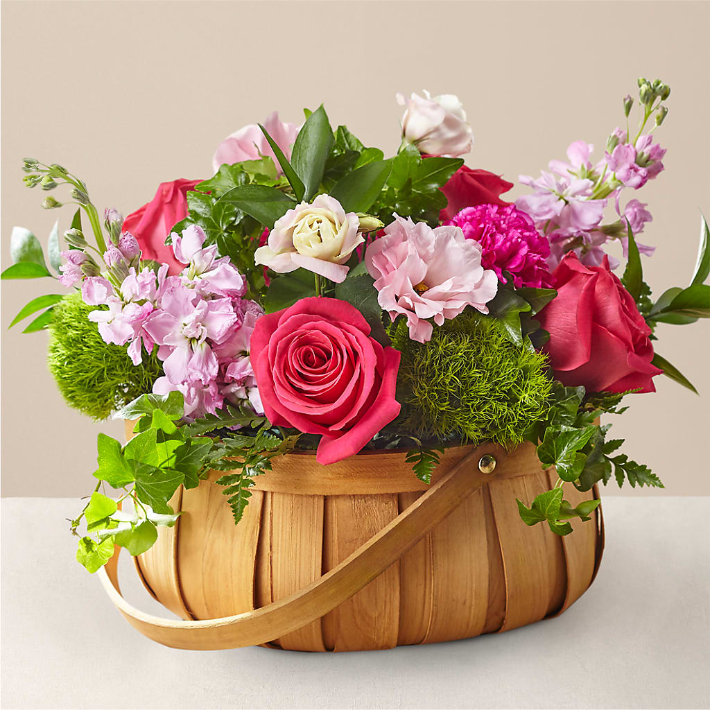 Radiance in Bloom Basket – Emica Floral Designs, Saint James City FL
