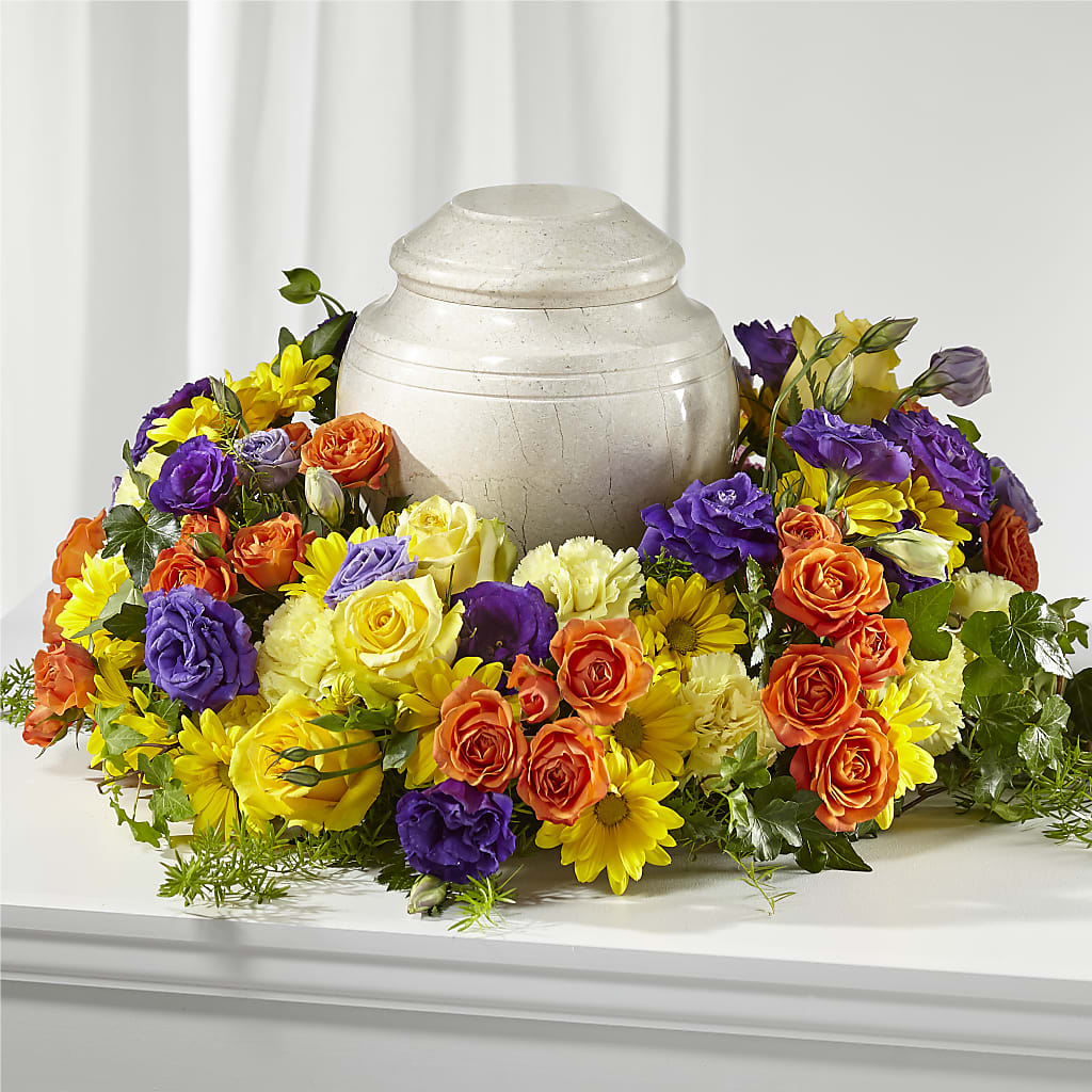Blossoms of Remembrance Cremation Adornment – Emica Floral Designs, Saint James City FL