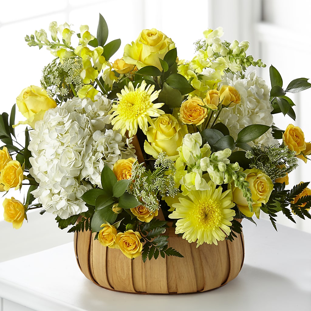 Rustic Remembrance Basket – Emica Floral Designs, Saint James City FL