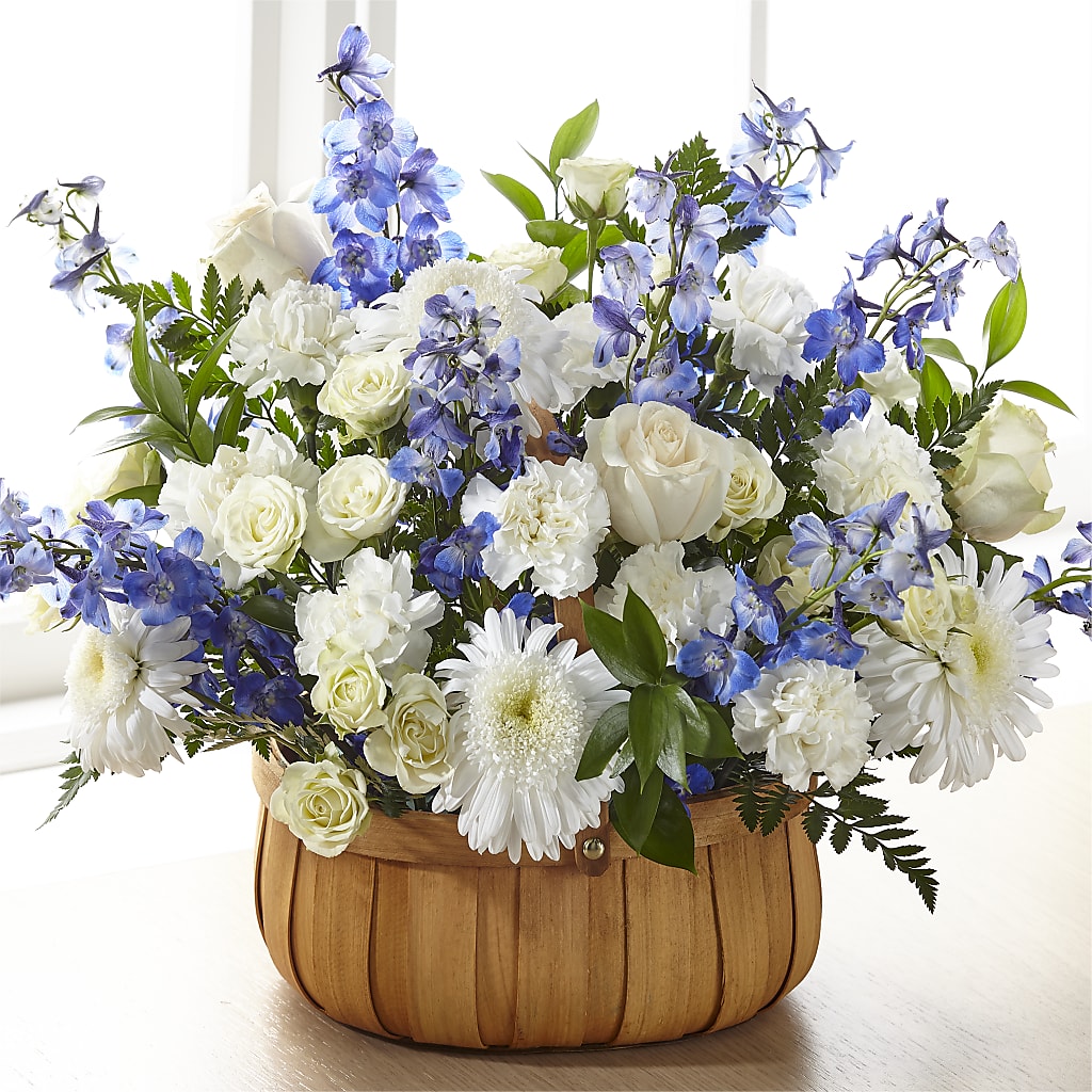 Harmony & Grace Basket – Emica Floral Designs, Saint James City FL