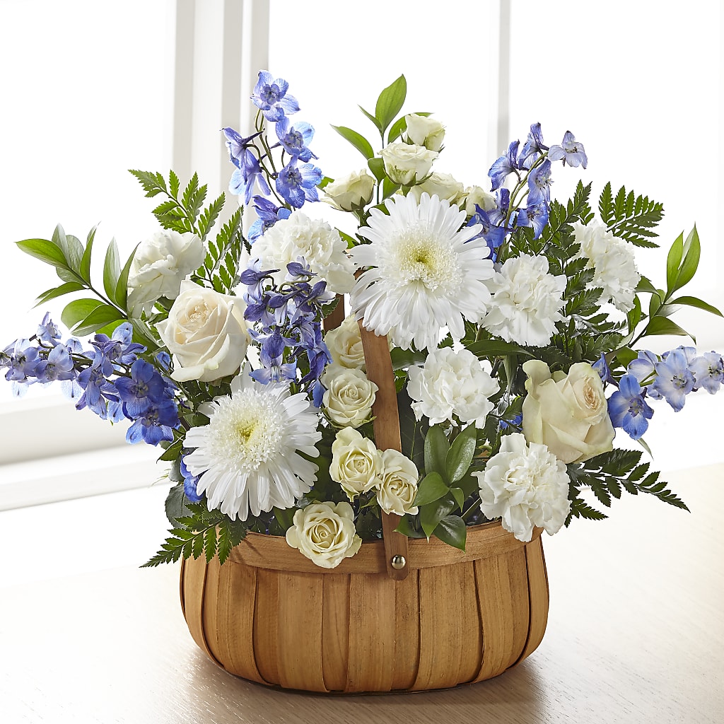 Harmony & Grace Basket – Emica Floral Designs, Saint James City FL