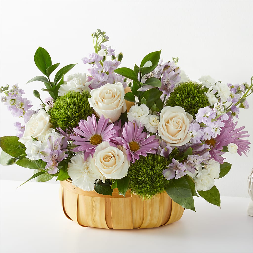 Peace & Love Basket – Emica Floral Designs, Saint James City FL
