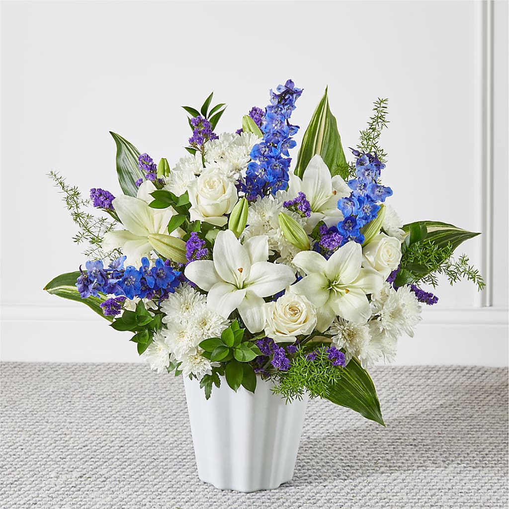 Take Comfort Floor Basket – Emica Floral Designs, Saint James City FL