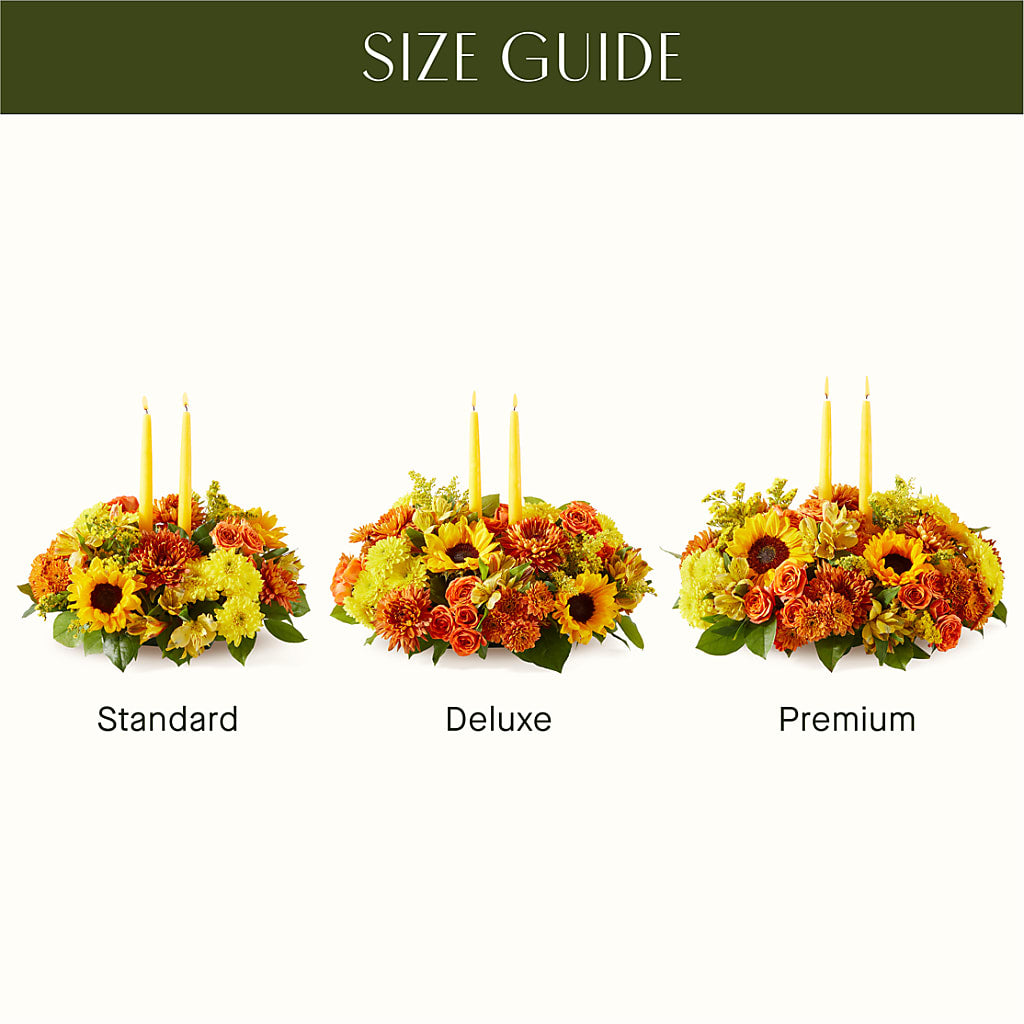 Autumn Harmony Centerpiece – Emica Floral Designs, Saint James City FL