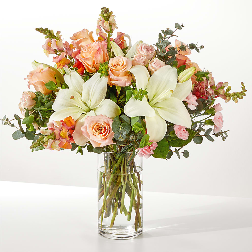 Grapefruit Splash Bouquet – Emica Floral Designs, Saint James City FL