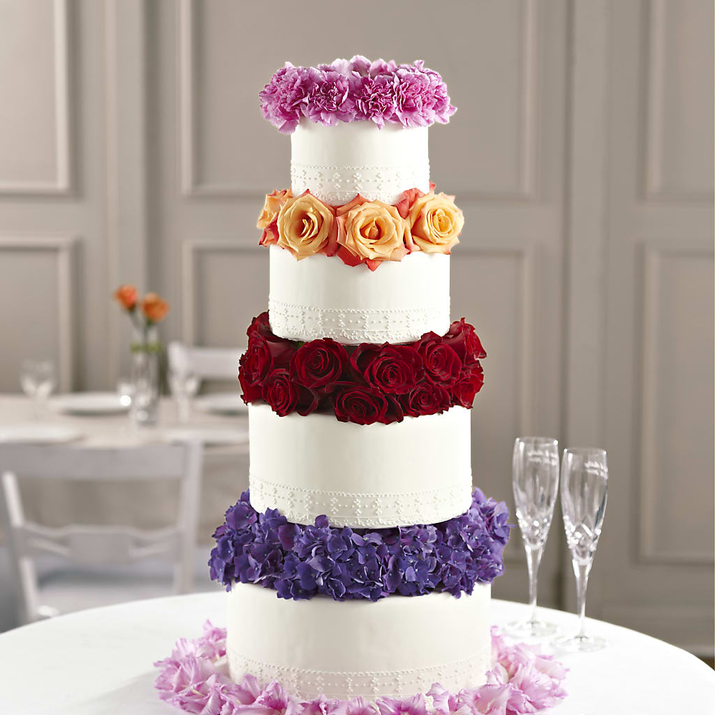 Infinite Love Cake Décor – Emica Floral Designs, Saint James City FL