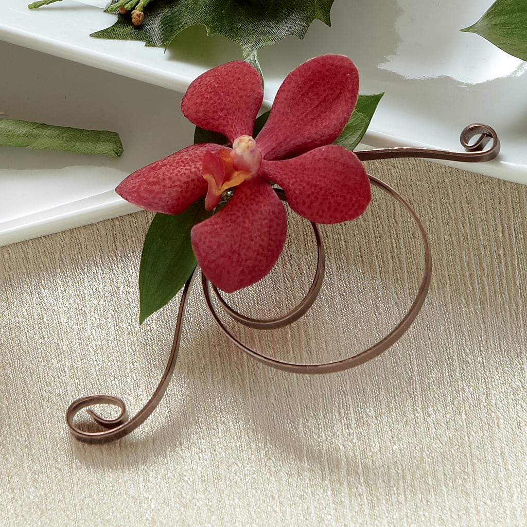 Red Mokara Boutonniere – Emica Floral Designs, Saint James City FL