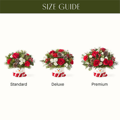 Jolly Snowman Bouquet –  Emica Floral Designs, Saint James City FL