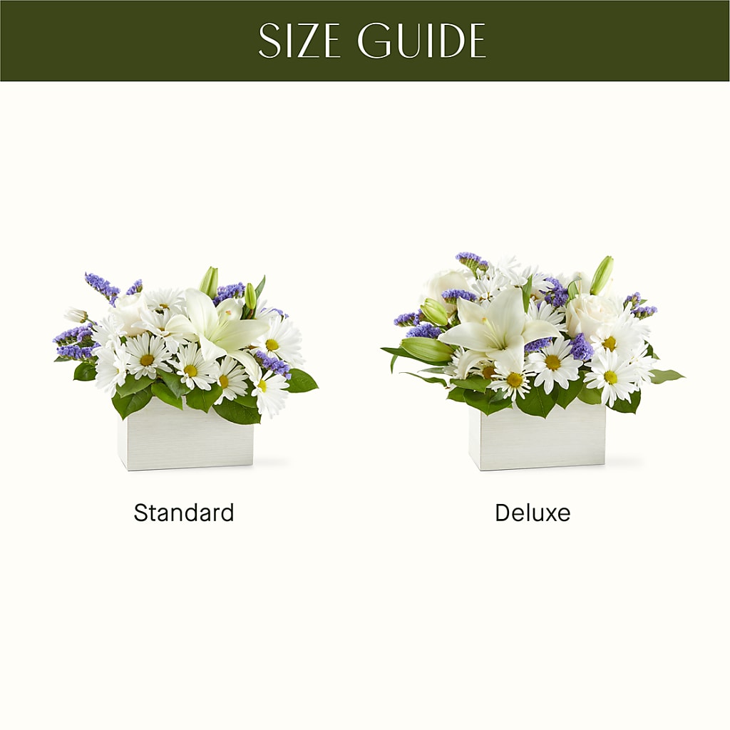 Beyond Blue Box Bouquet –  Emica Floral Designs, Saint James City FL