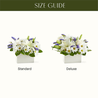 Beyond Blue Box Bouquet –  Emica Floral Designs, Saint James City FL