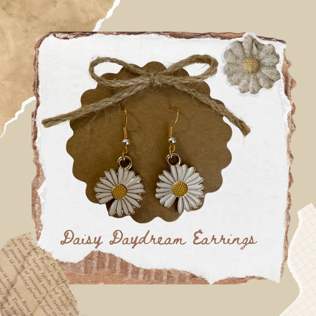 Daisy Daydream Earrings –  Emica Floral Designs, Saint James City FL