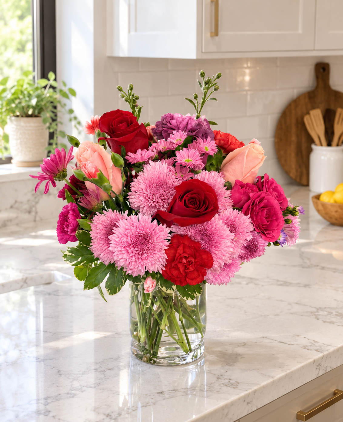 Romantic Garden Bliss –  Emica Floral Designs, Saint James City FL