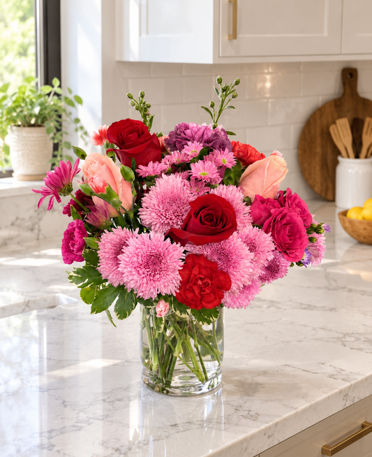 Romantic Garden Bliss –  Emica Floral Designs, Saint James City FL