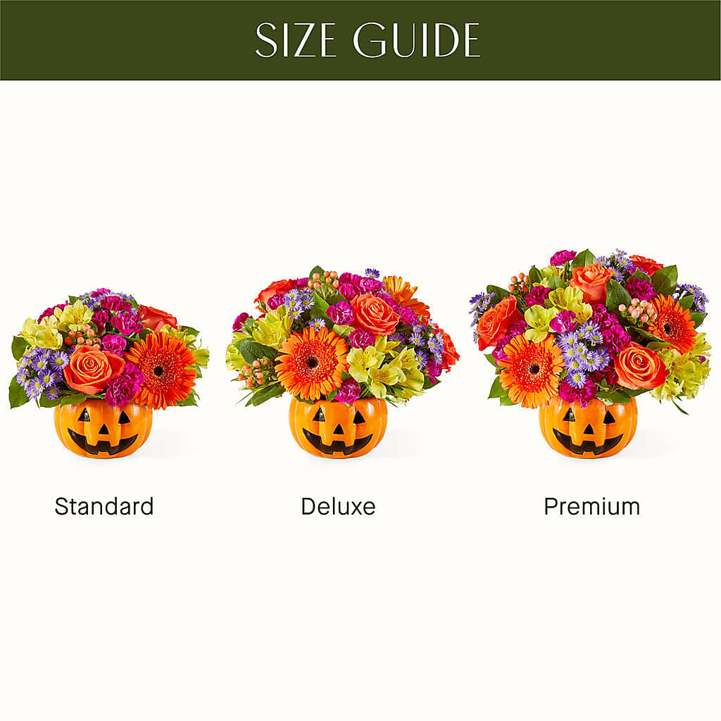 Tricks & Treats Pumpkin –  Emica Floral Designs, Saint James City FL