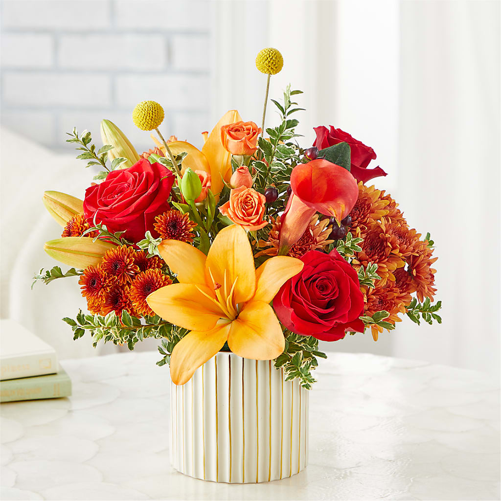 Scarlet Skies Bouquet –  Emica Floral Designs, Saint James City FL