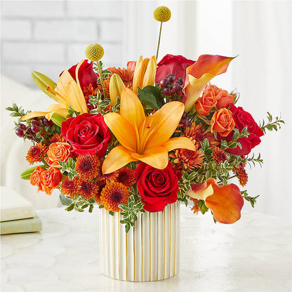 Scarlet Skies Bouquet –  Emica Floral Designs, Saint James City FL