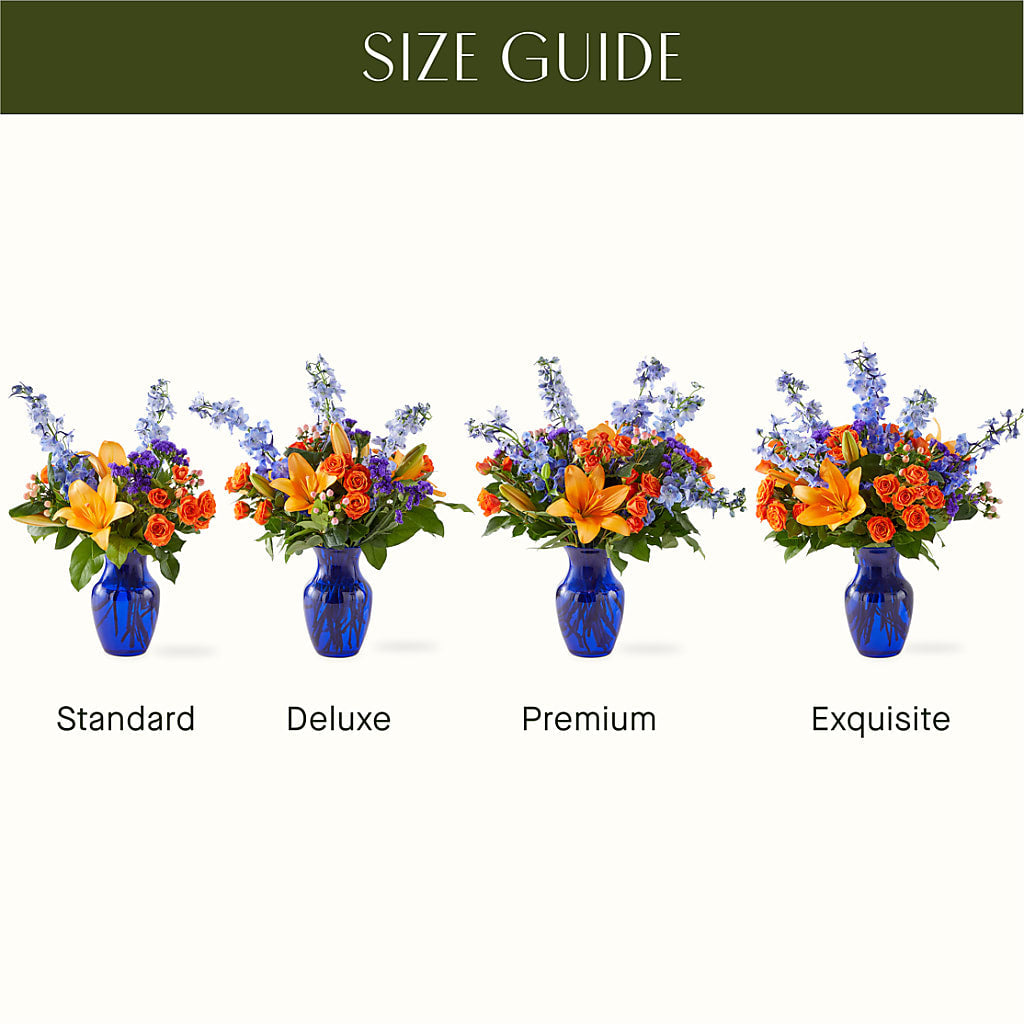 Radiant Citrus Bouquet –  Emica Floral Designs, Saint James City FL