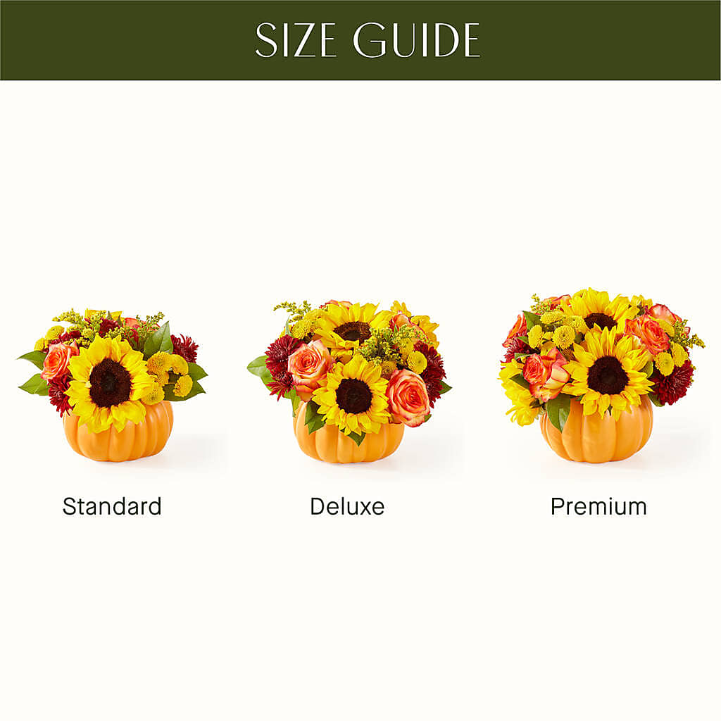 Golden Gourd Pumpkin Bouquet –  Emica Floral Designs, Saint James City FL