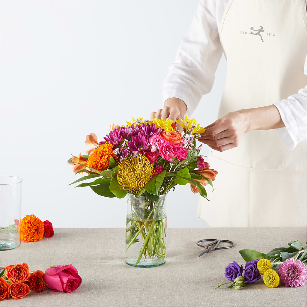 Feast of Color – A Florist Original –  Emica Floral Designs, Saint James City FL