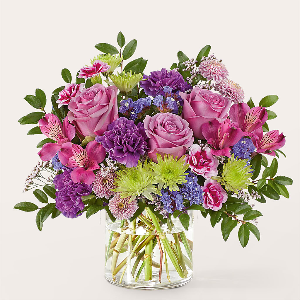 Glass Half Full Bouquet –  Emica Floral Designs, Saint James City FL