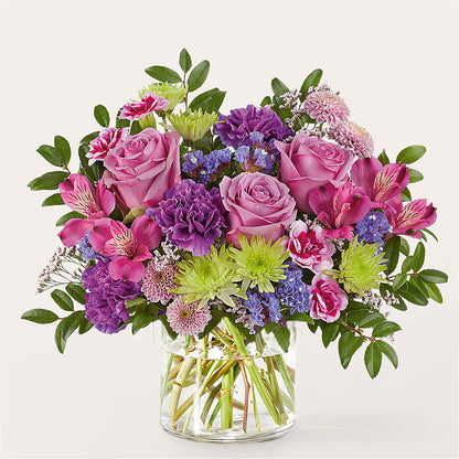 Glass Half Full Bouquet –  Emica Floral Designs, Saint James City FL