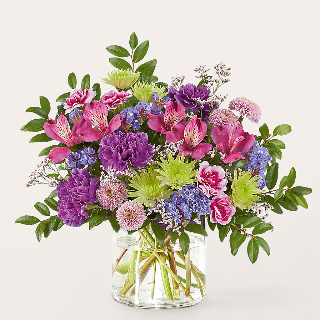 Glass Half Full Bouquet –  Emica Floral Designs, Saint James City FL
