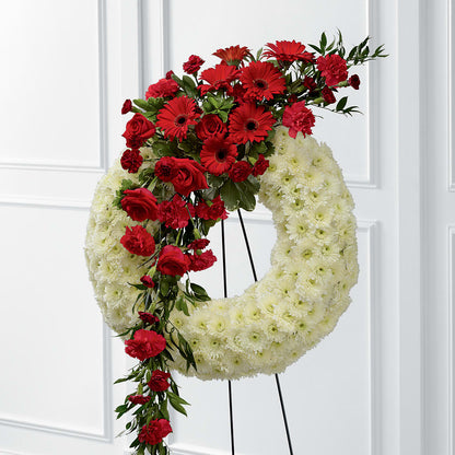 Graceful Tribute Wreath –  Emica Floral Designs, Saint James City FL