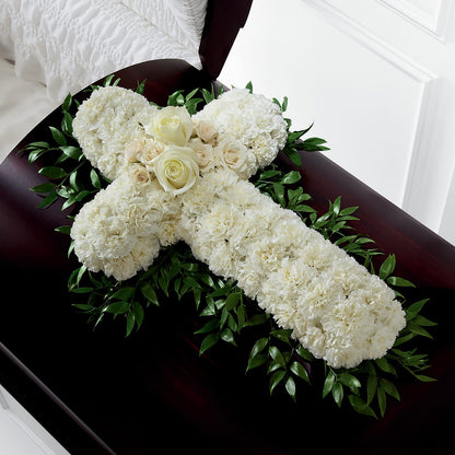 Peaceful Memories Casket Spray (Standard) –  Emica Floral Designs, Saint James City FL