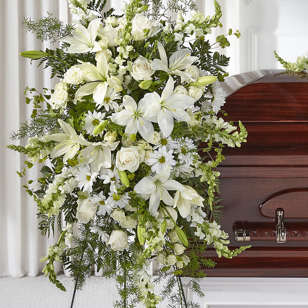 Loving Thoughts Standing Spray –  Emica Floral Designs, Saint James City FL