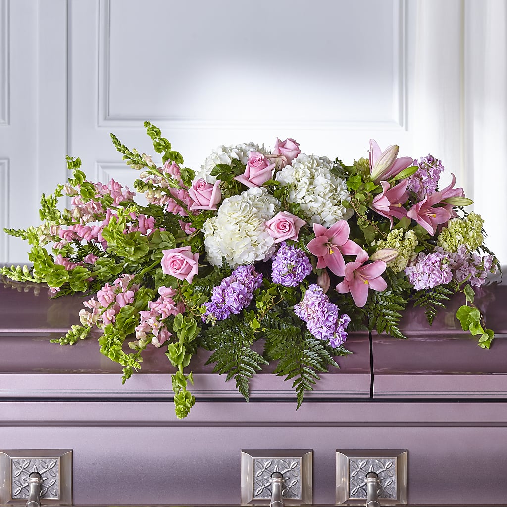 Life's Gratitude Casket Spray –  Emica Floral Designs, Saint James City FL