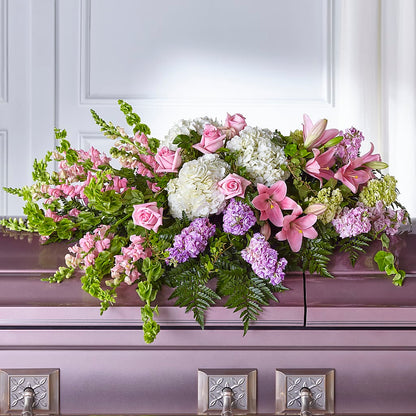 Life's Gratitude Casket Spray –  Emica Floral Designs, Saint James City FL