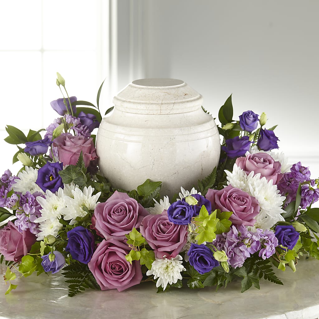 Blooming Sympathy Cremation Adornment –  Emica Floral Designs, Saint James City FL
