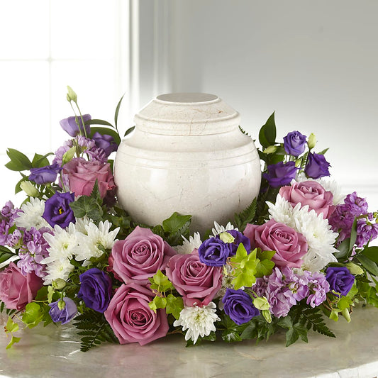 Blooming Sympathy Cremation Adornment –  Emica Floral Designs, Saint James City FL