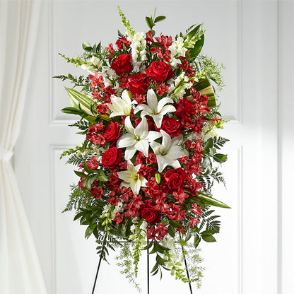 Everlasting Memory Standing Spray –  Emica Floral Designs, Saint James City FL