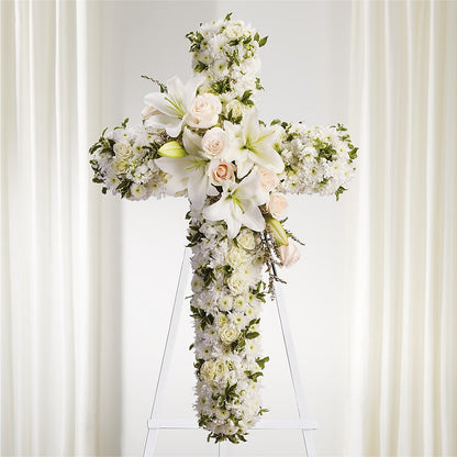 Spiritual Guidance Standing Spray –  Emica Floral Designs, Saint James City FL