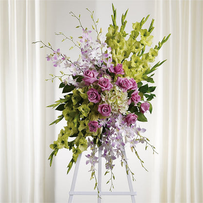 Lasting Legacy Standing Spray –  Emica Floral Designs, Saint James City FL