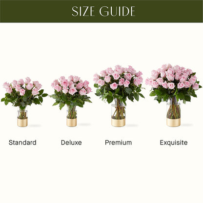 Picture Perfect Pink Rose Bouquet –  Emica Floral Designs, Saint James City FL