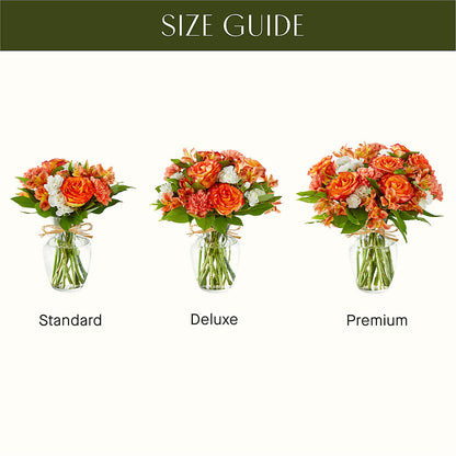 Apricot Glow Bouquet –  Emica Floral Designs, Saint James City FL