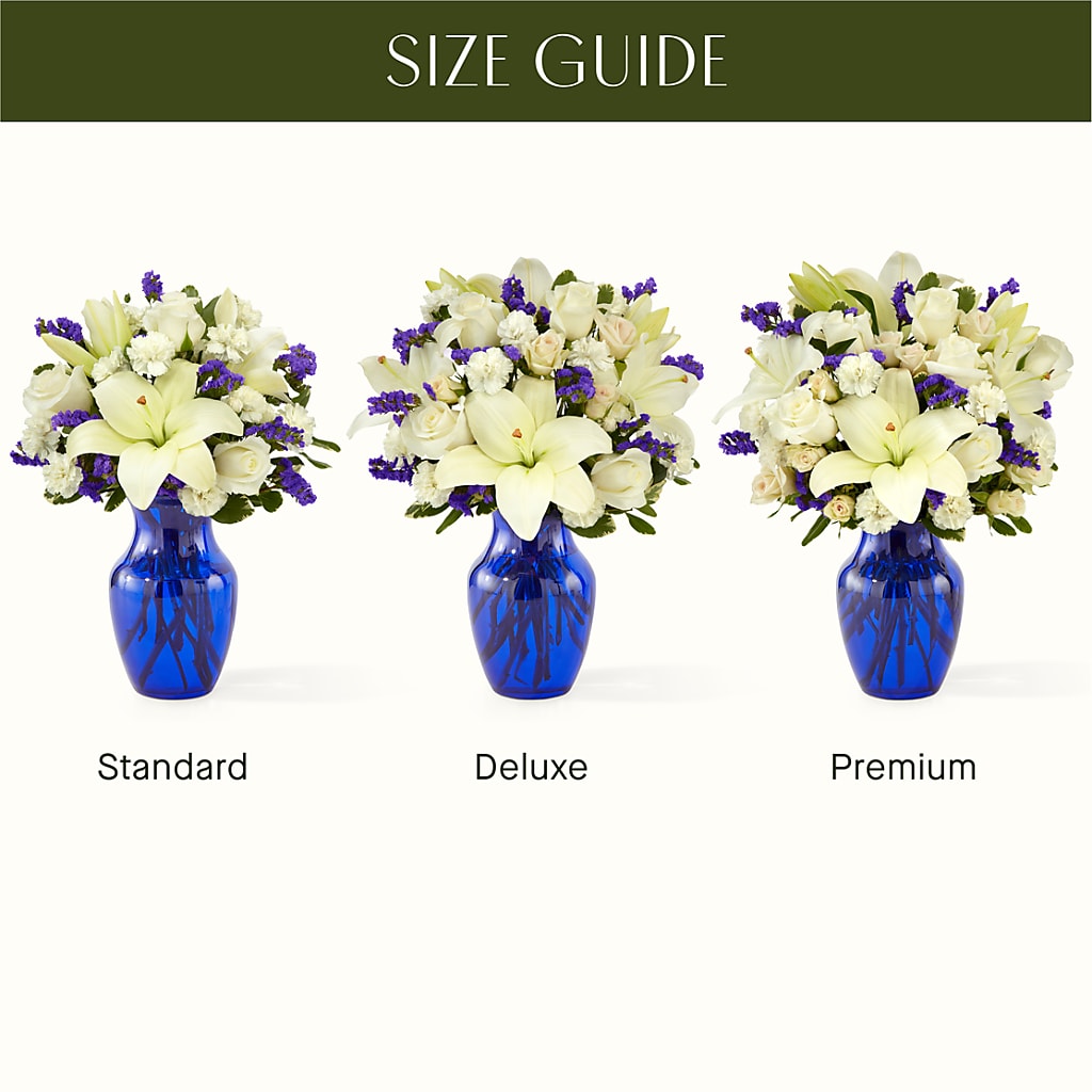 Sapphire Rush Bouquet –  Emica Floral Designs, Saint James City FL