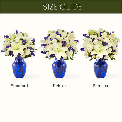 Sapphire Rush Bouquet –  Emica Floral Designs, Saint James City FL