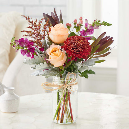 Moody Hues Bouquet –  Emica Floral Designs, Saint James City FL